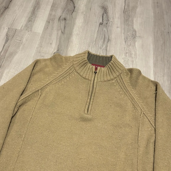 Vintage Nevada Quarter Zip 1/4 Sweater - Picture 2 of 4
